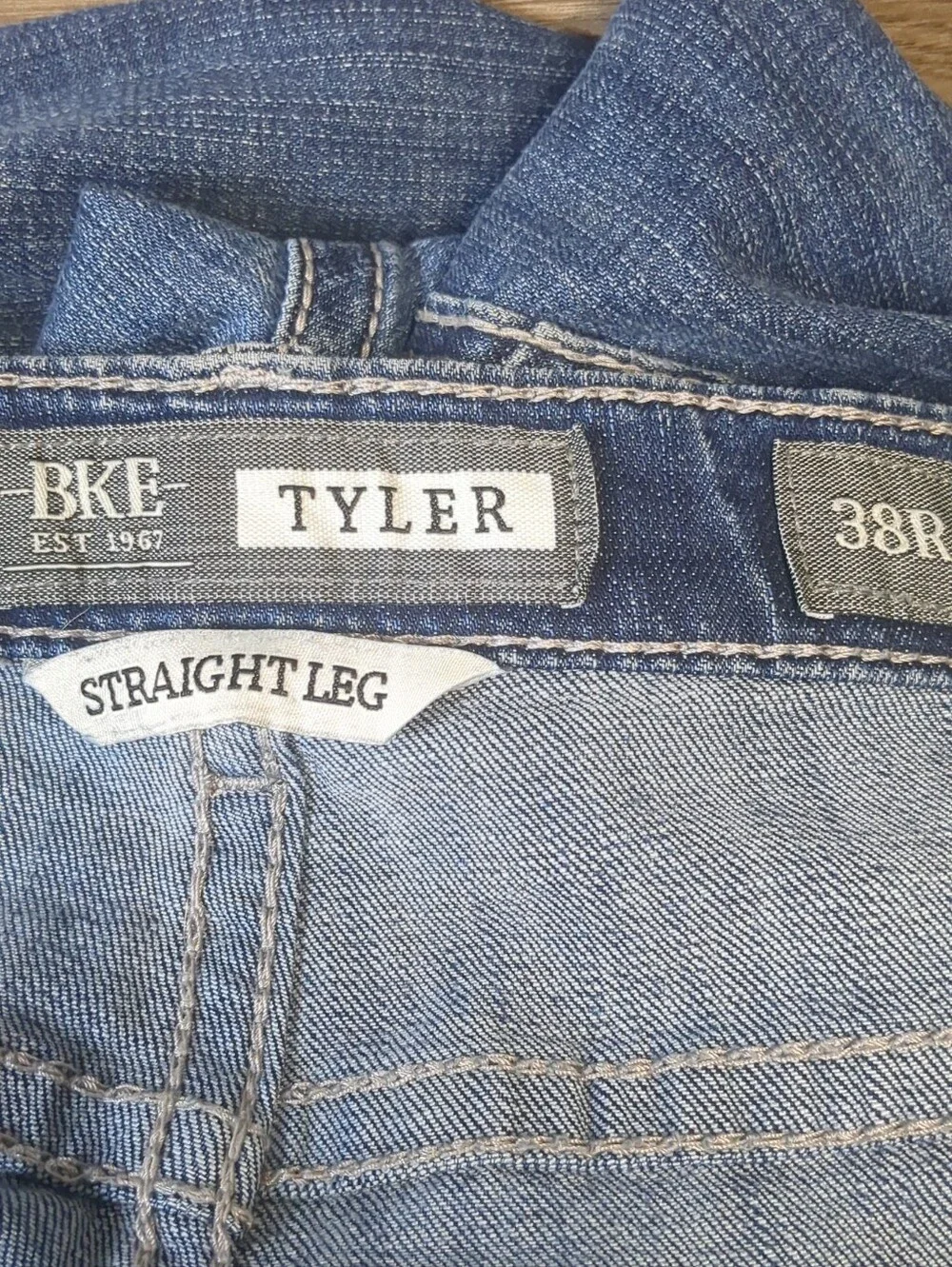 Men's BKE Tyler Jeans Straight Leg Size 38 R